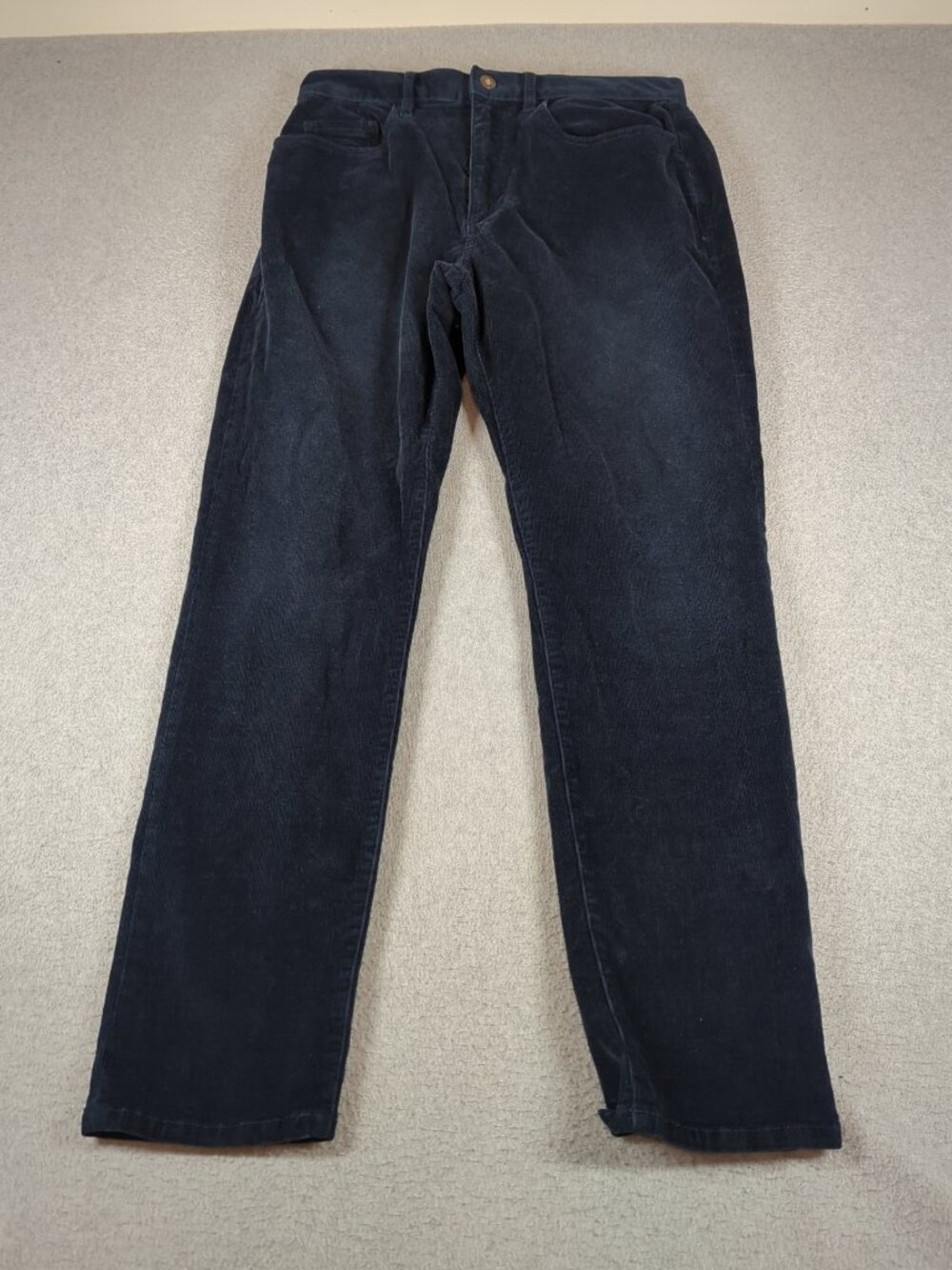 Flint and Tinder Corduroy Pants Men's 31x30 Blue Tapered Fit Stretch